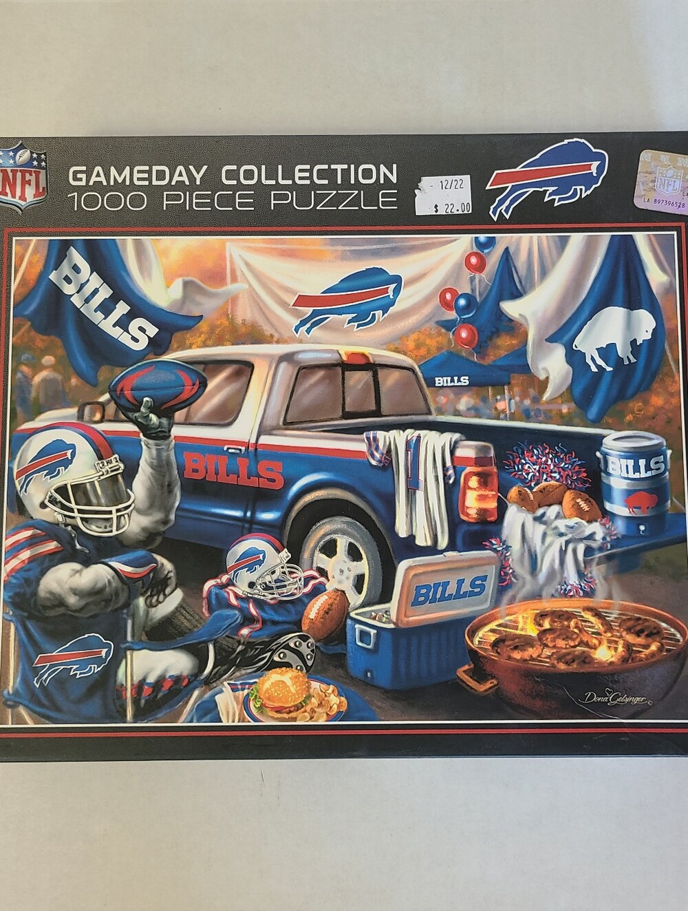 Buffalo Bills 1000 Piece Puzzle NFL Gameday Collection Officially Licensed New